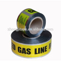 Factory supply underground detectable gas line warning tape